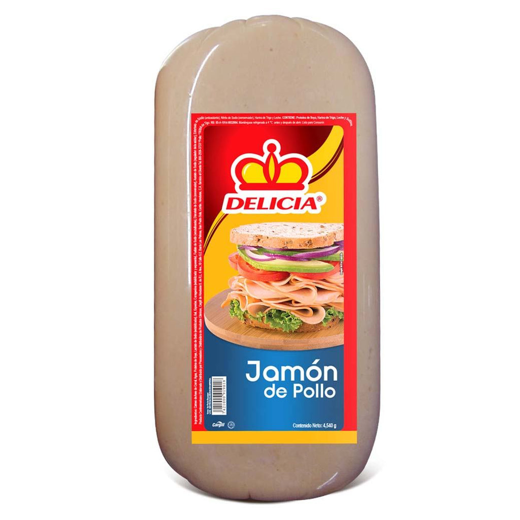 DELICIA Jamon Pollo Rollo X Lb