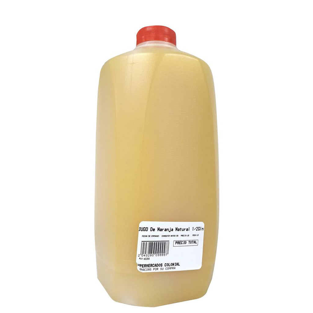 JUGO De Naranja Natural 1/2Gln
