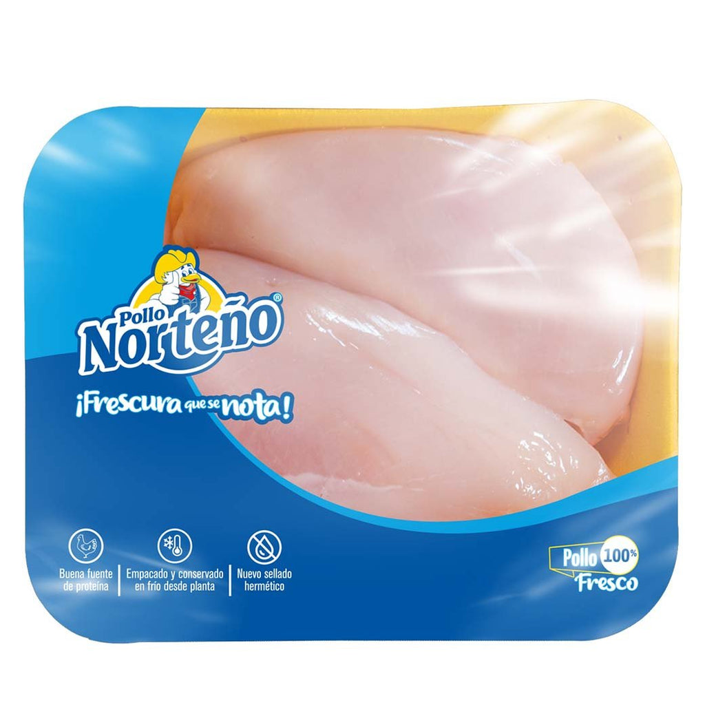 NORTENO Pechuga Deshuesada Bandeja X LB