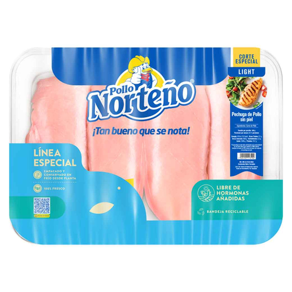 NORTEÑO Pechuga Sin Piel Bande