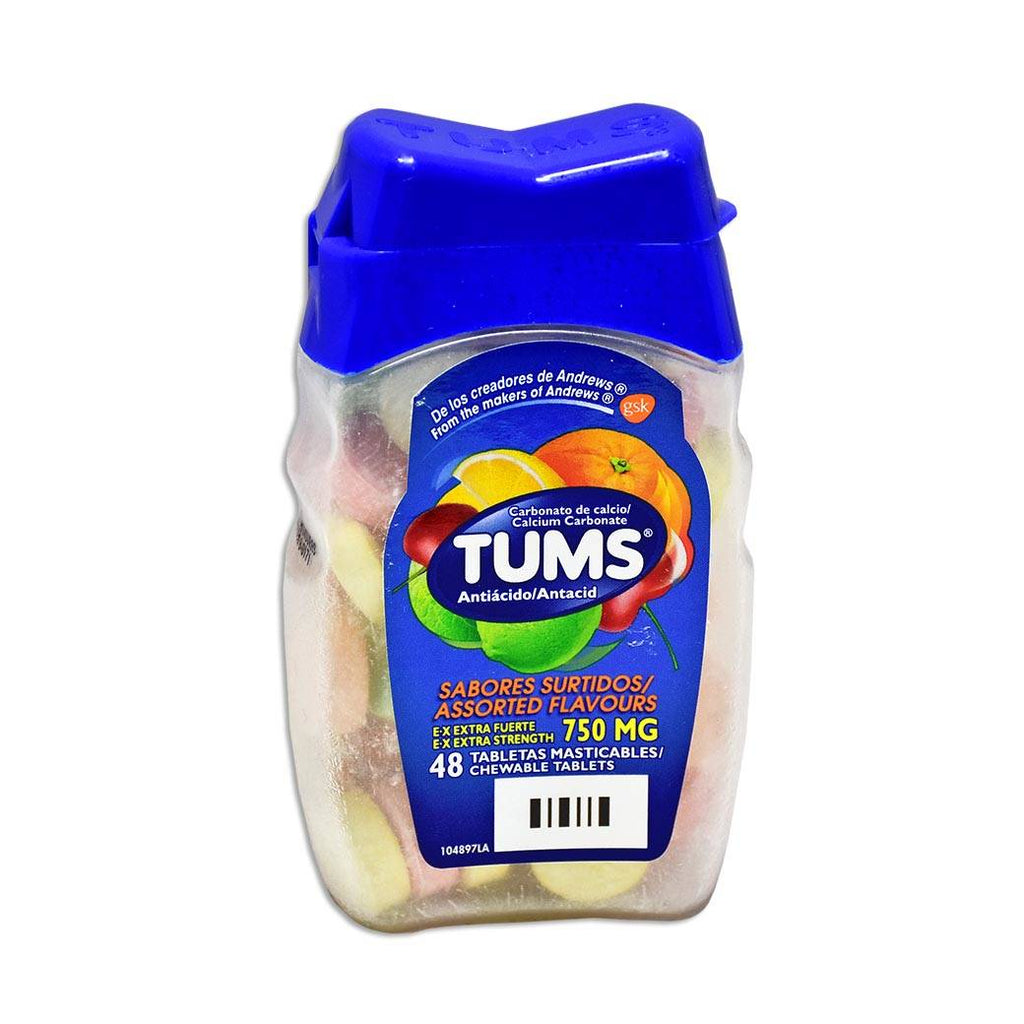 TUMS Sabores Surtidos 48Tablet