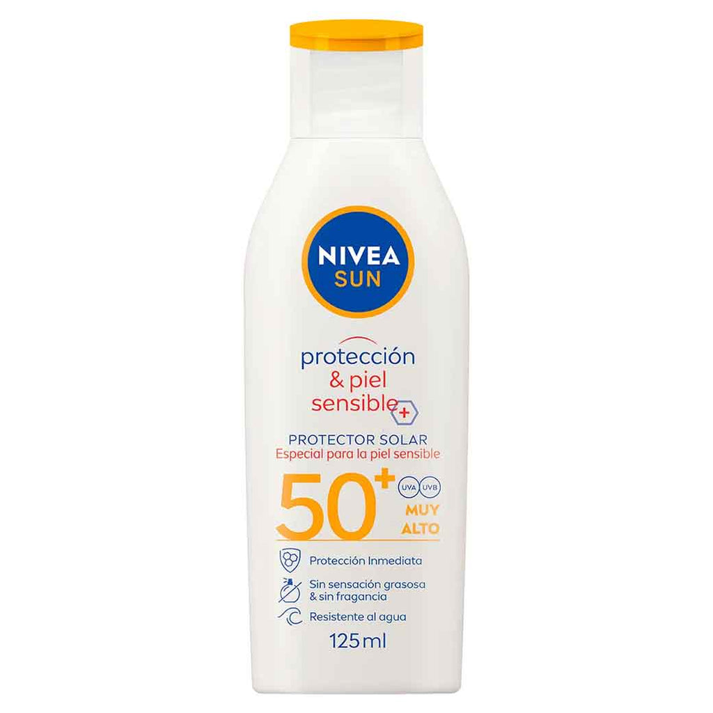 NIVEA Sunblock Sens F60 125Ml