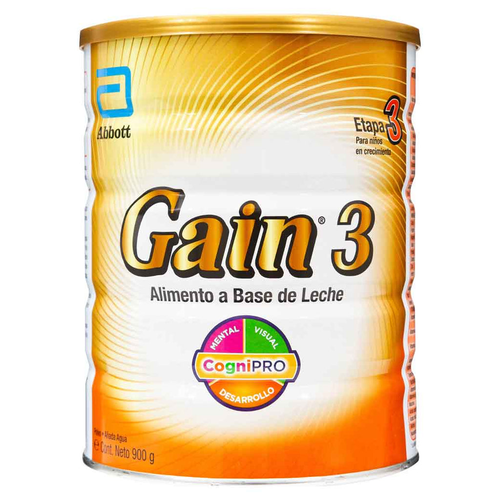 ABBOTT Gain3 AlimBaseLeche900g