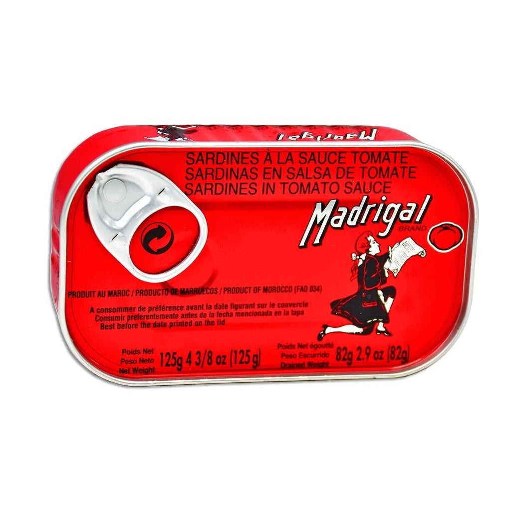 MADRIGAL Sardina Tomate 125gr