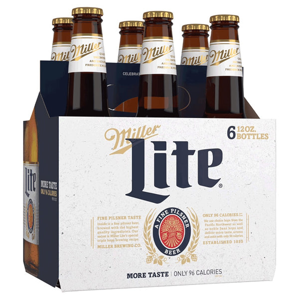 MILLER LITE Cerv.Bote 12oz 6pk