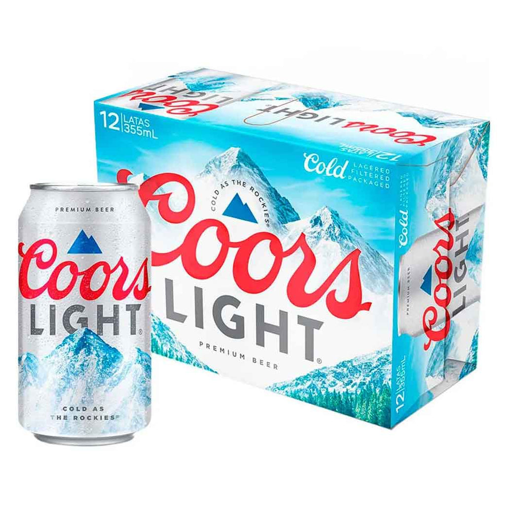 COORS LIGHT CervLata354ml 12pk
