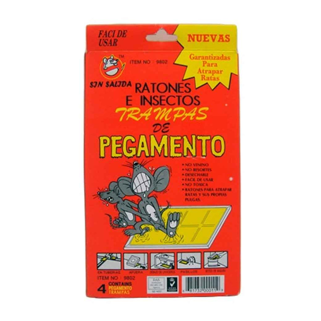 GLUE TRAPS Trapa P Raton 4Pk