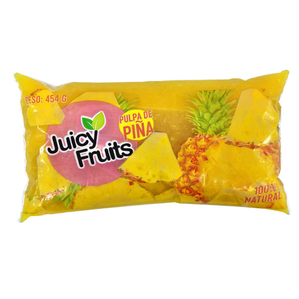 JUICY FRUITS Pulpa de Piña454g