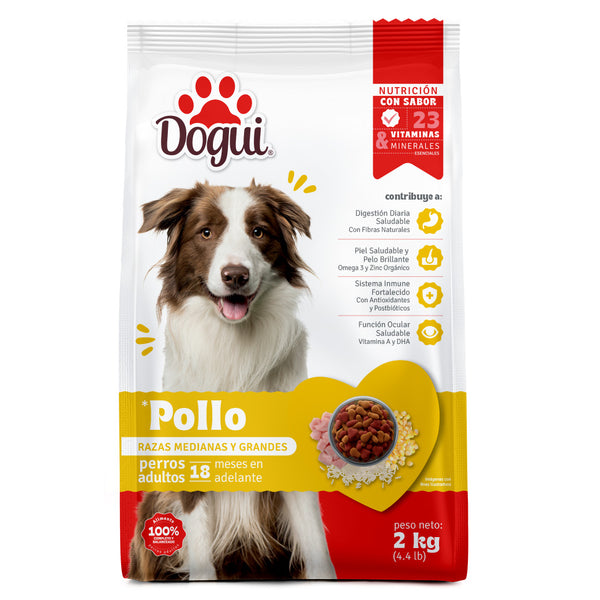 DOGUI Adultos Pollo 2kg