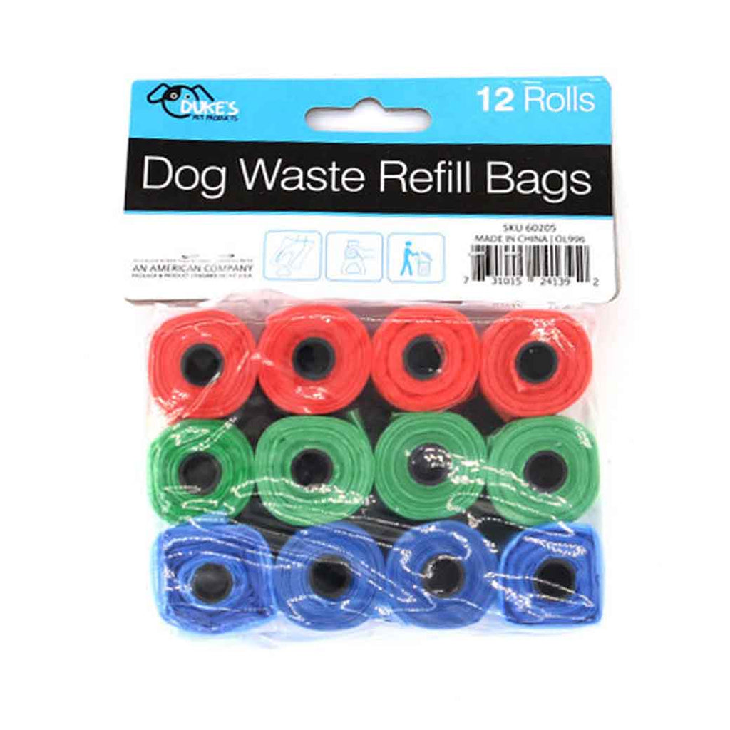 DUKES DogWasteRefillBags12roll
