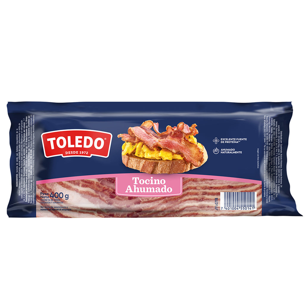 TOLEDO Tocino Ahumado 400g