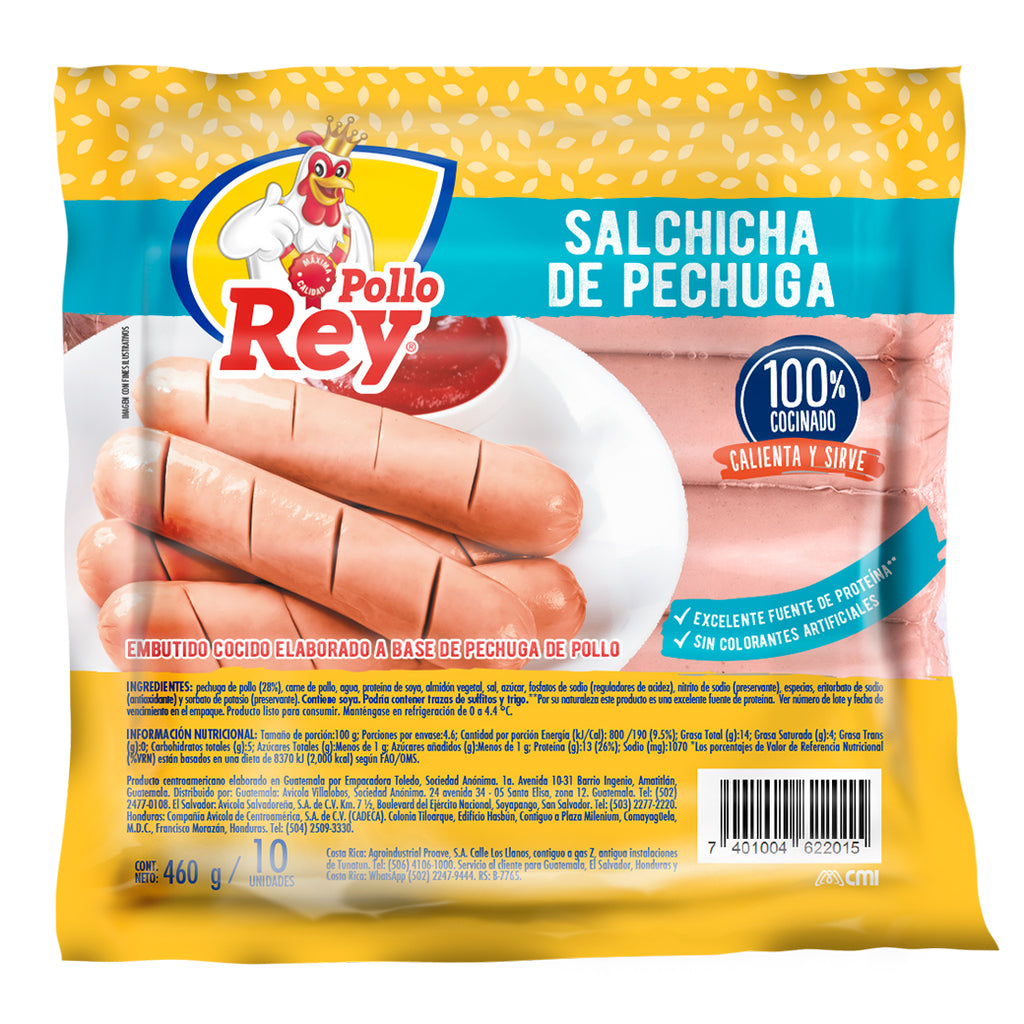 REY Salchicha de Pechuga