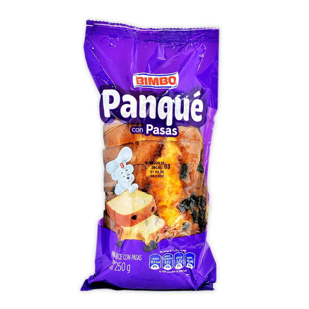 BIMBO Panqué Con Pasas 250g