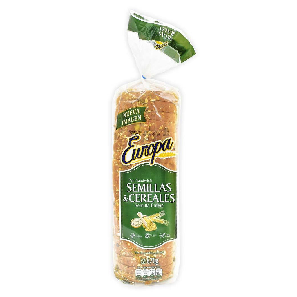 EUROPA Pan Sanwich Semilla650g