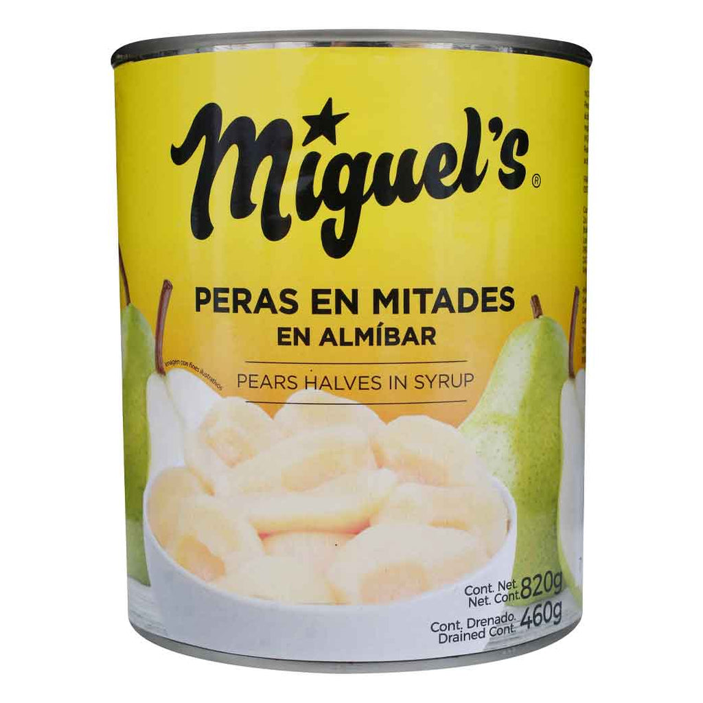 Miguel's Pera Mitad Almib 820g