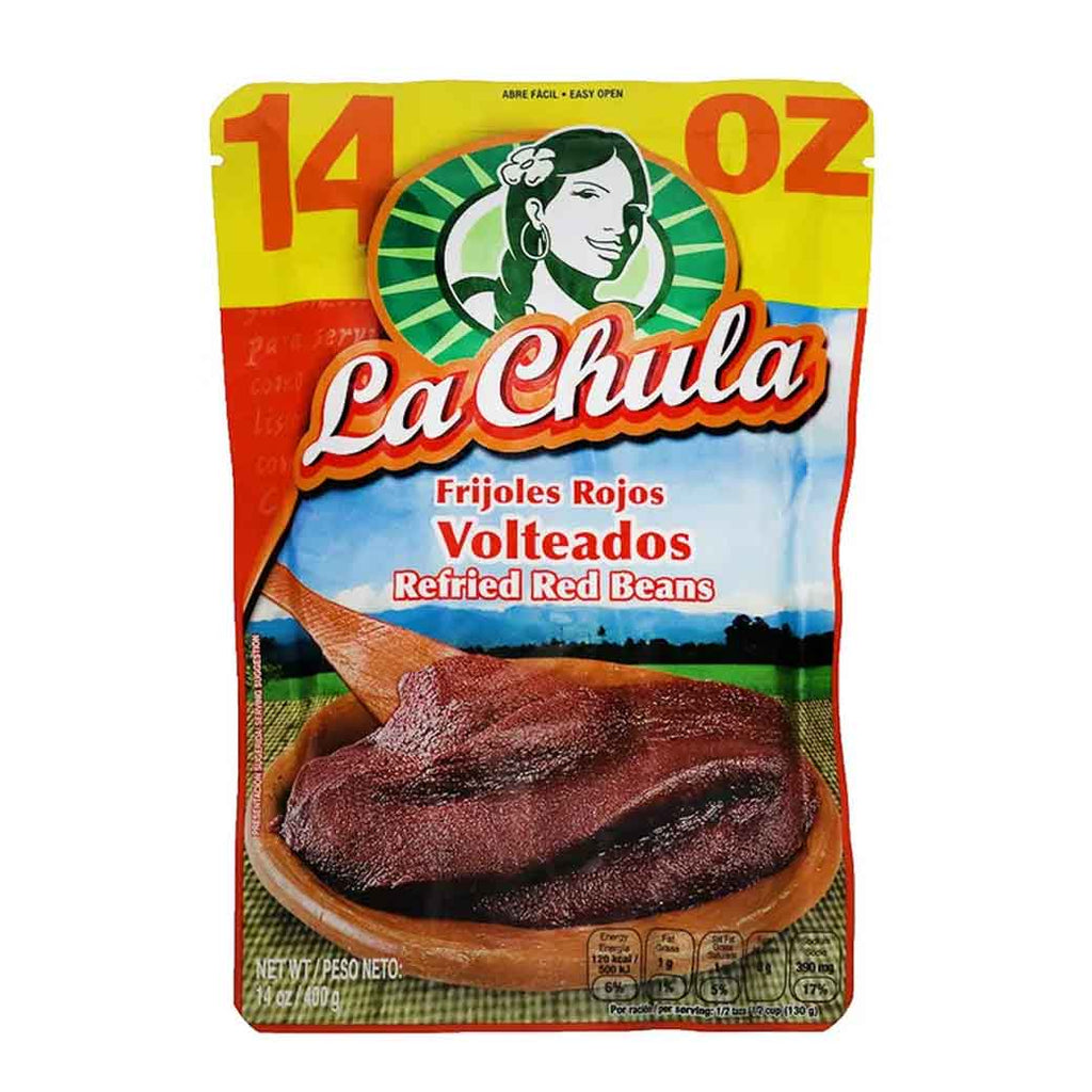 LA CHULA FrijolRojoVoltea 14oz