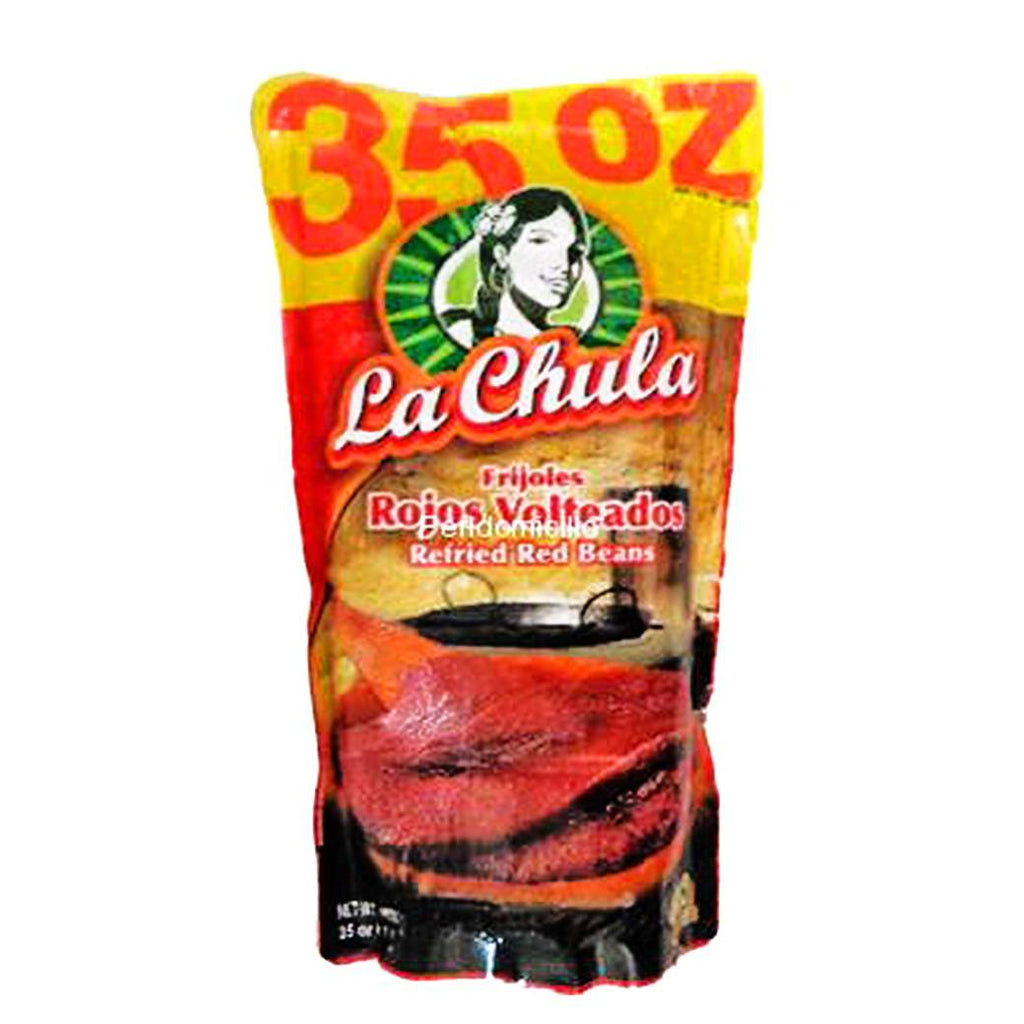 LA CHULA FrijolRojoVoltea 35oz