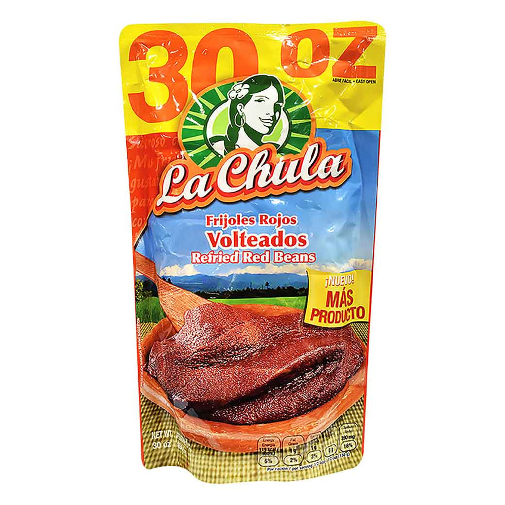 LA CHULA FrijolRojoVoltea 30oz