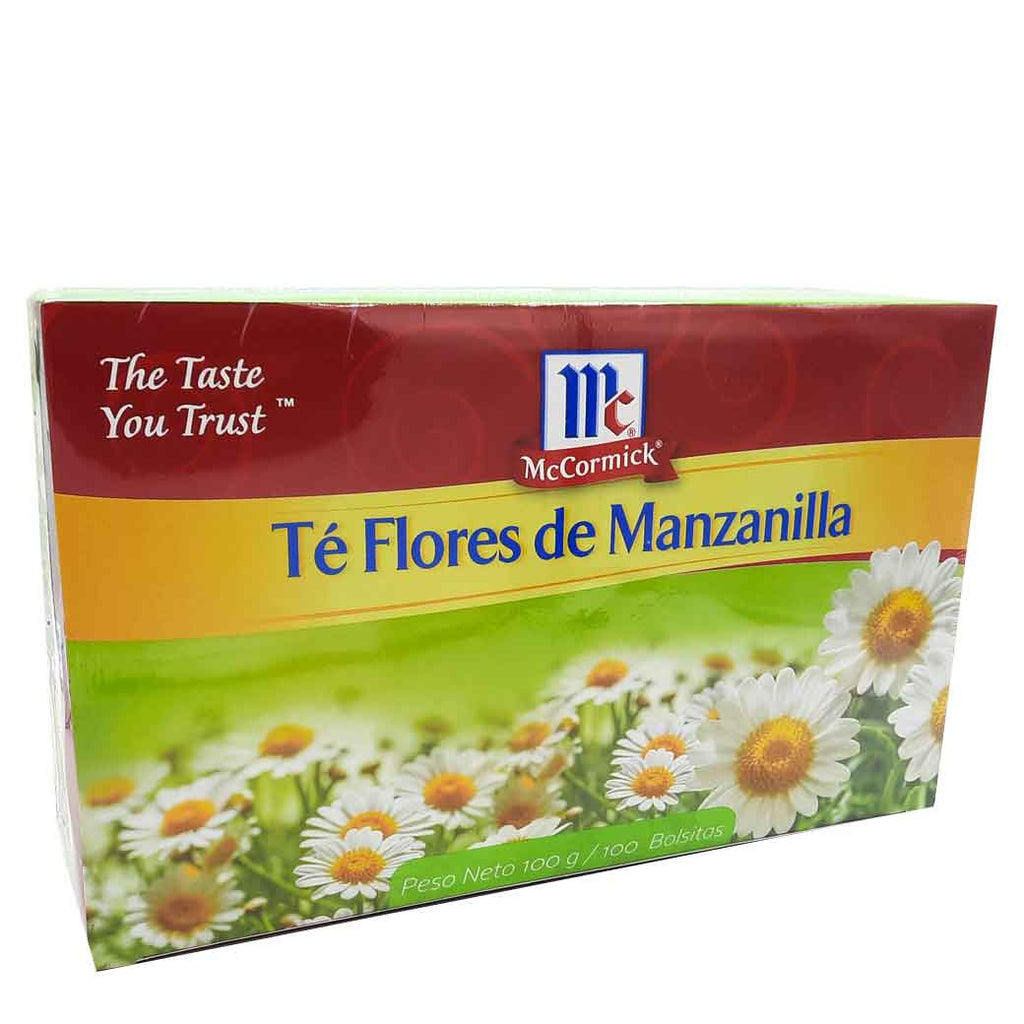 McCORMICK Te Flor Manzanilla 100un