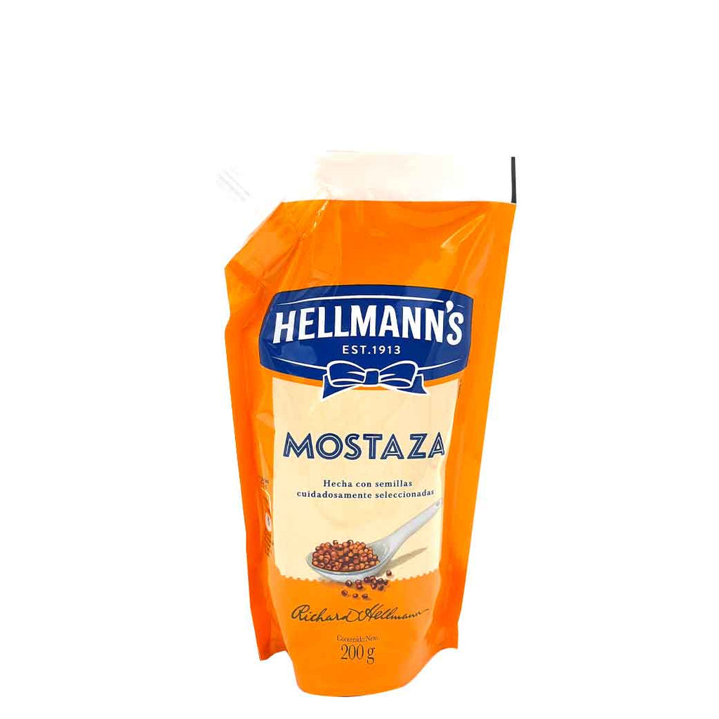 HELLMANNS Mostaza Doypack 190g