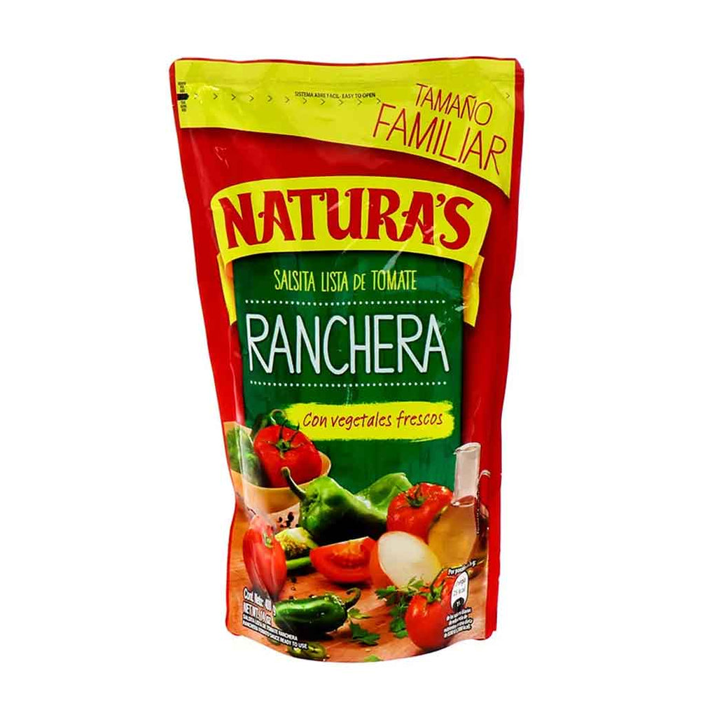 NATURAS SalsaTomatRanchera385g