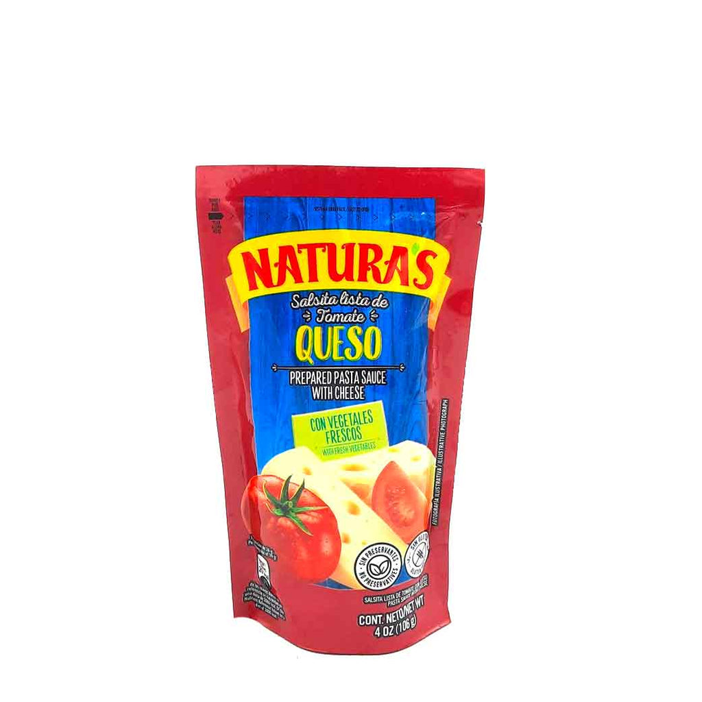 NATURAS Salsa Tomate c/Queso 1