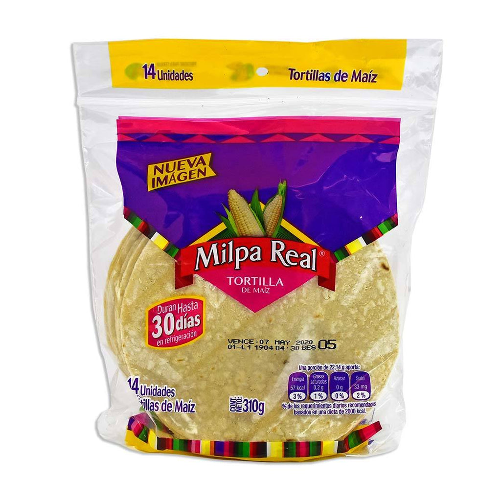 MILPA REAL Tortilla D Maiz 310g