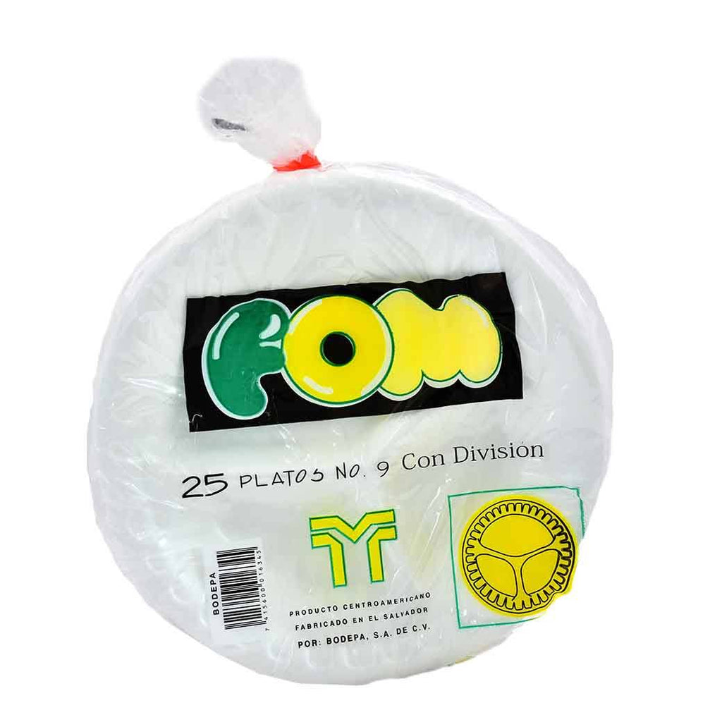 FOM Platos Con Division#9 25ud