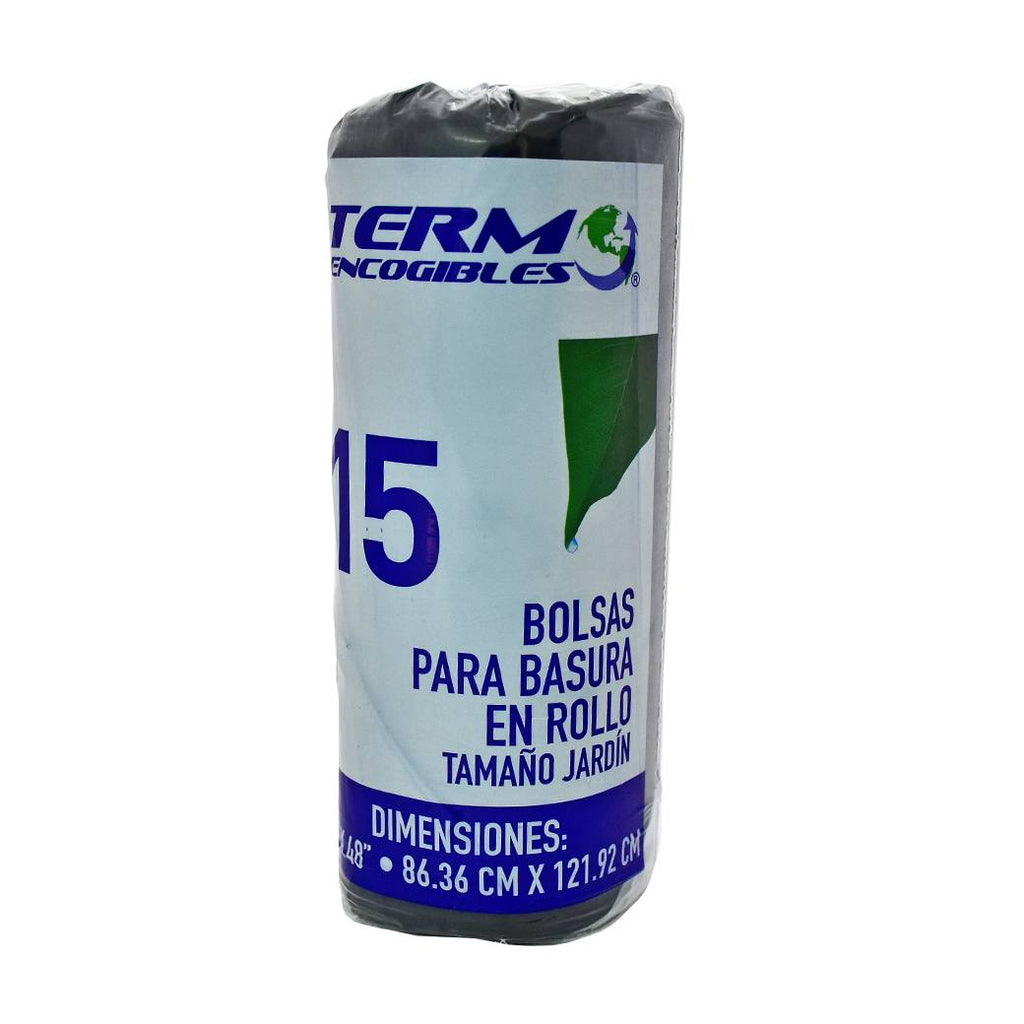 TERM Bolsa Negra Rollo Jardin