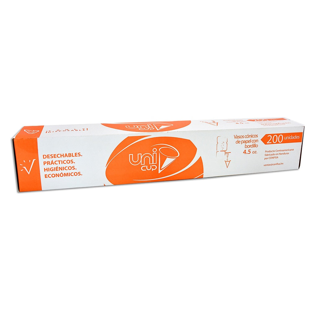 UNICUP Vasos ConicDesech 200ud