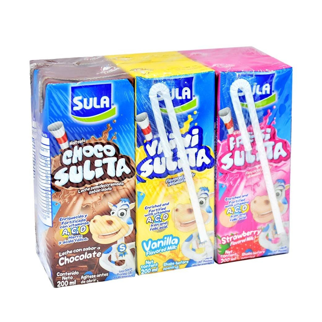 SULA Malteada Surtida 200ml 6u