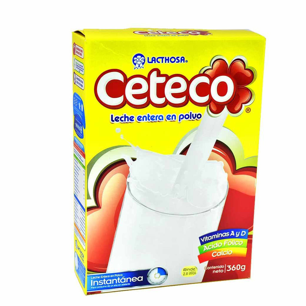 CETECO Leche Entera Cajita 360g