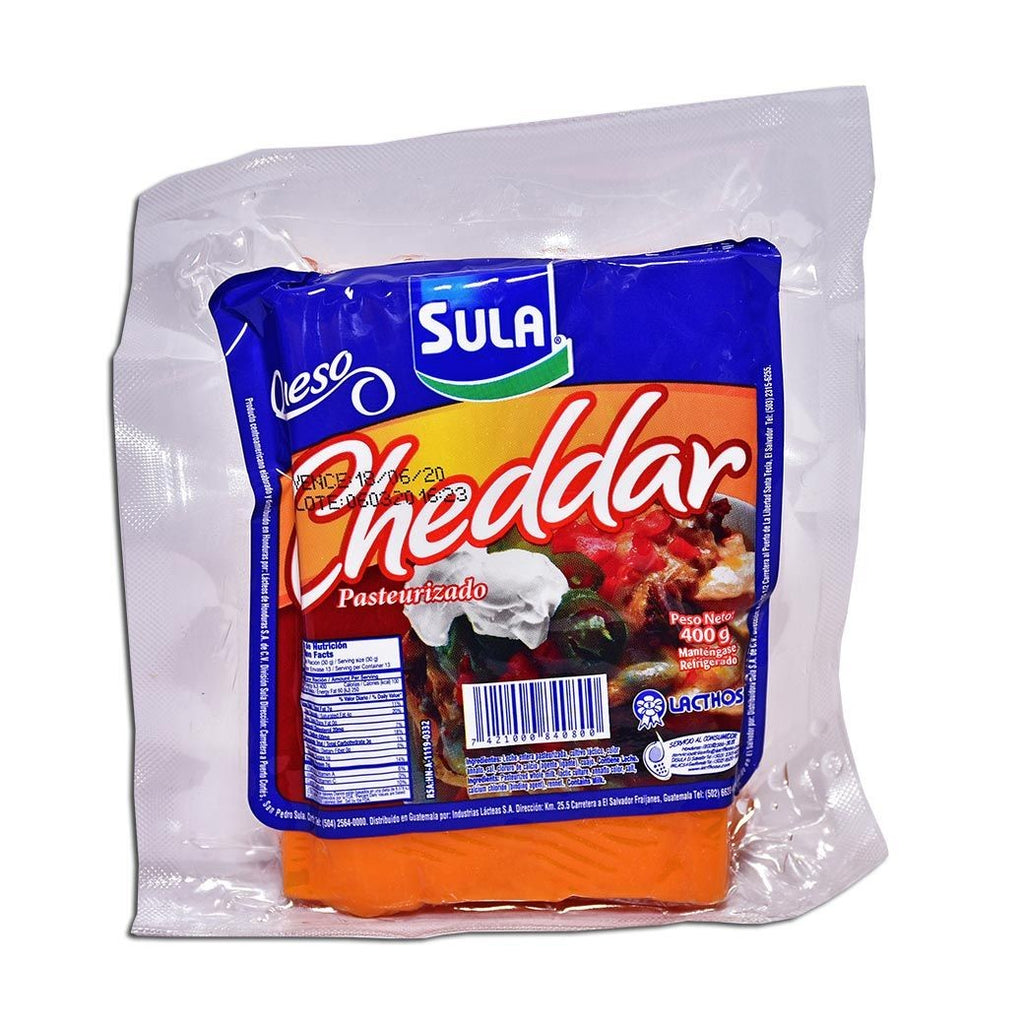 SULA Queso Cheddar 454g