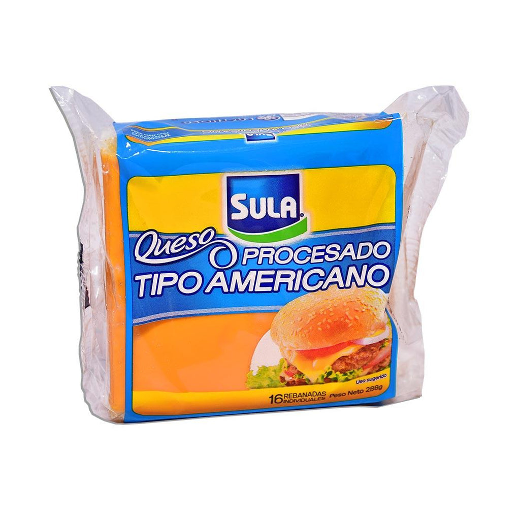 SULA Queso Tipo Americano 288g
