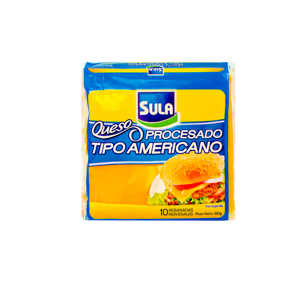 SULA Queso Tipo Americano 180g
