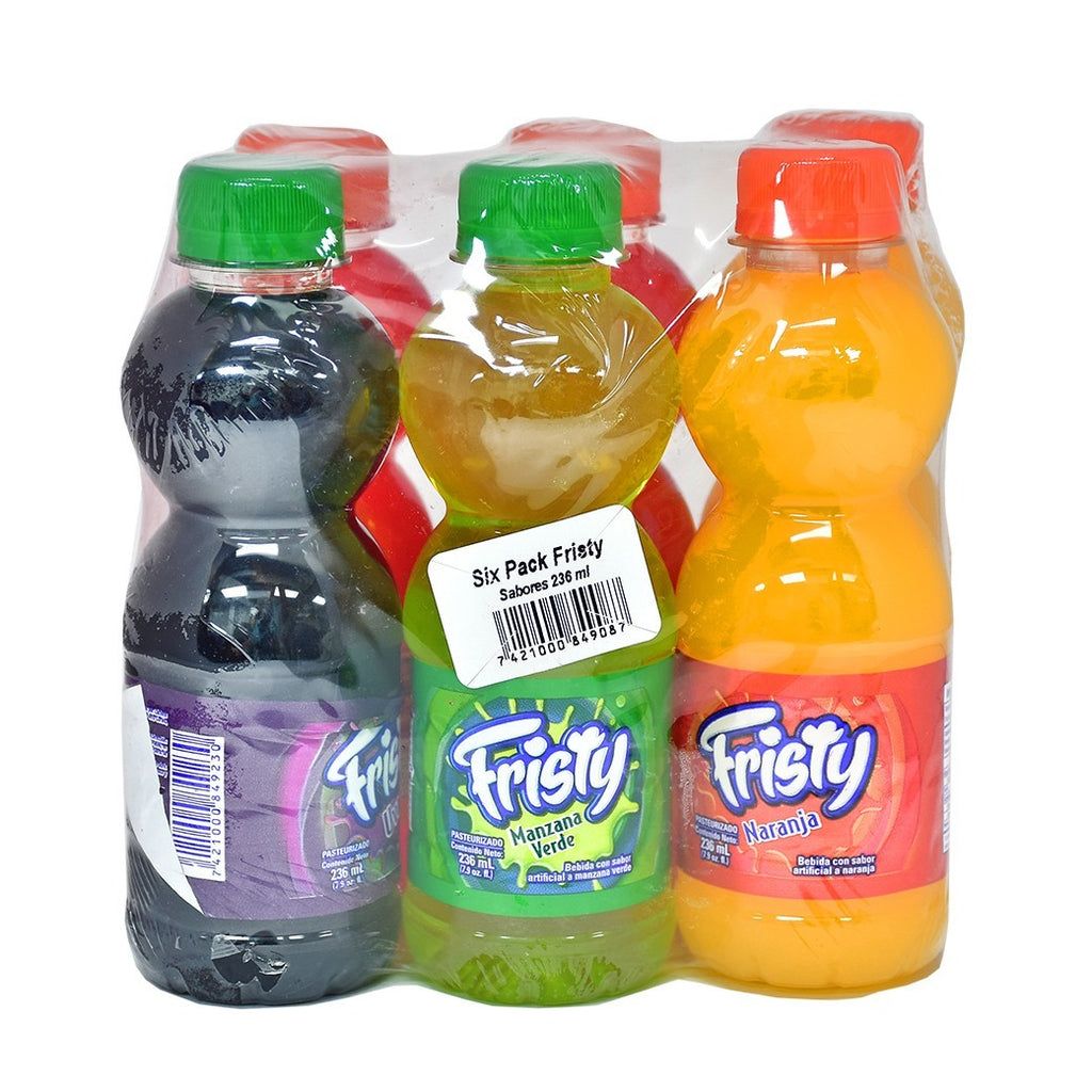 FRISTY Jugo Sabores Six pack