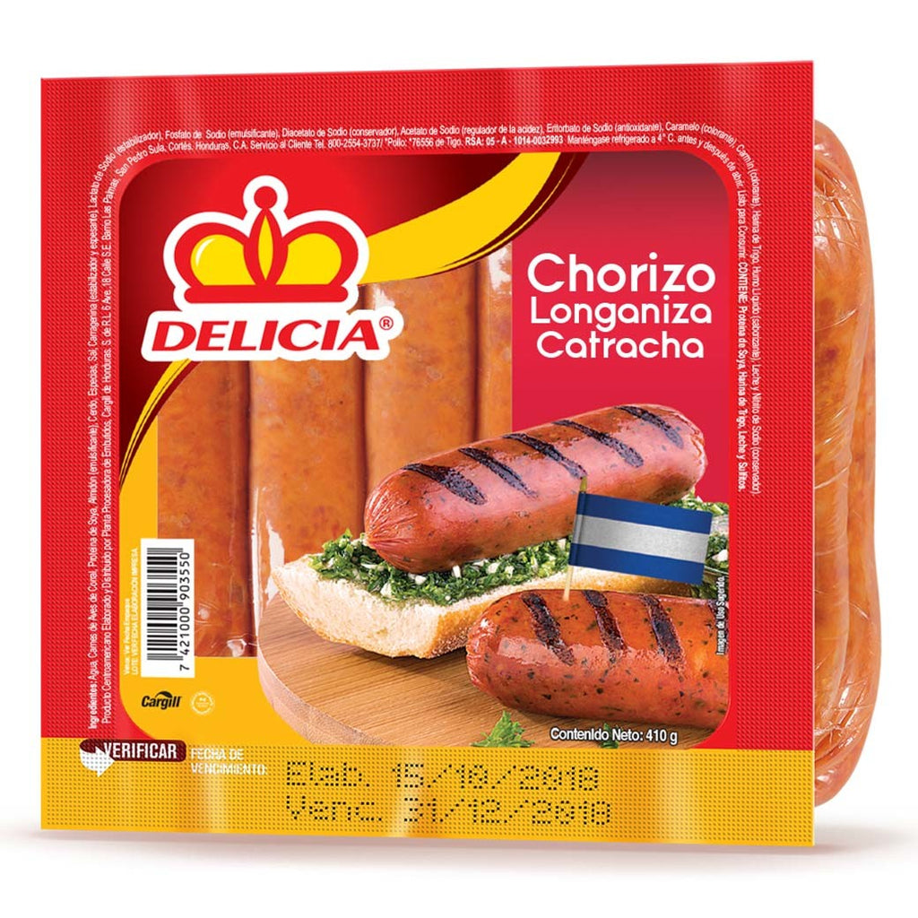 DELICIA Longaniza Catracha 410g