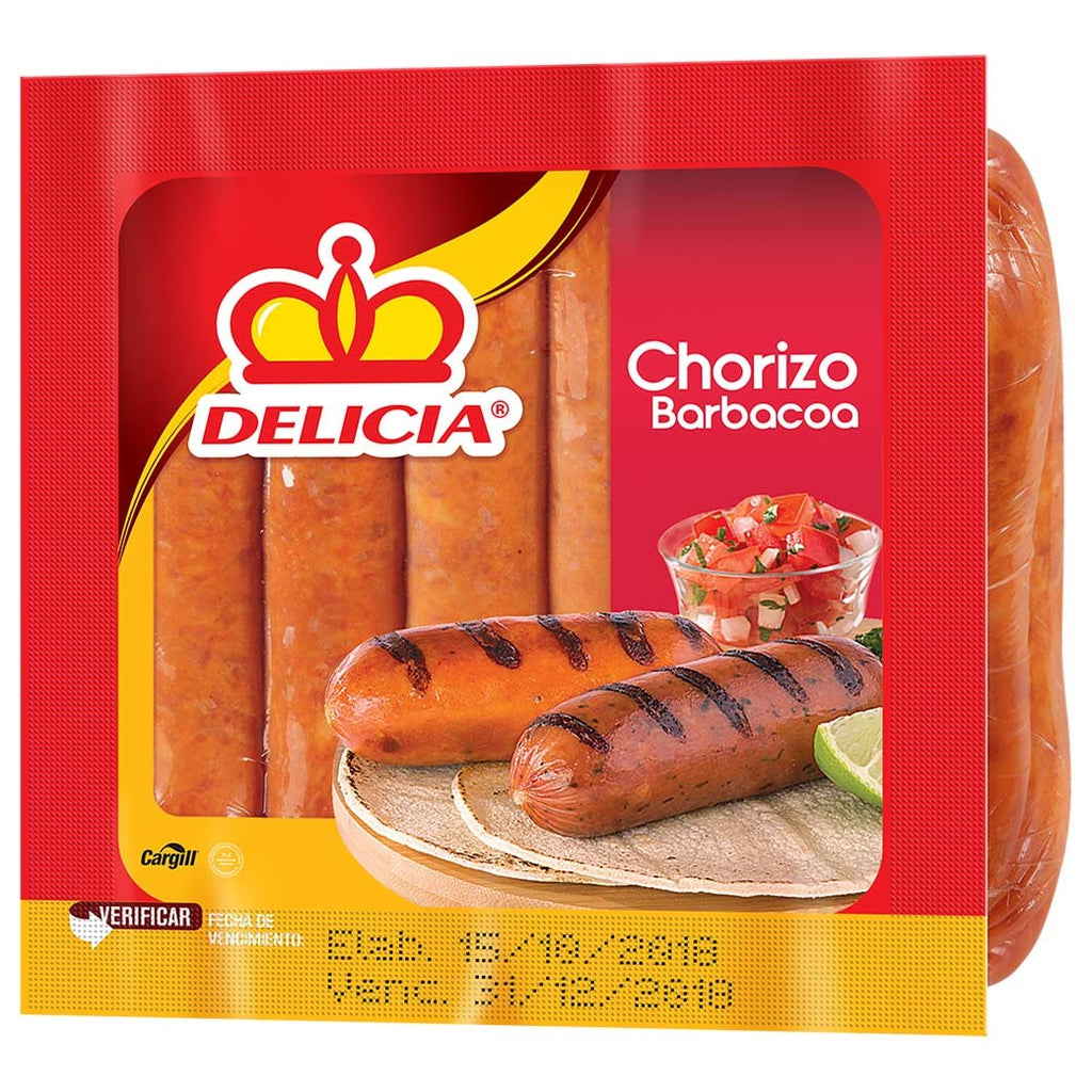 DELICIA Chorizo Barbacoa 454g