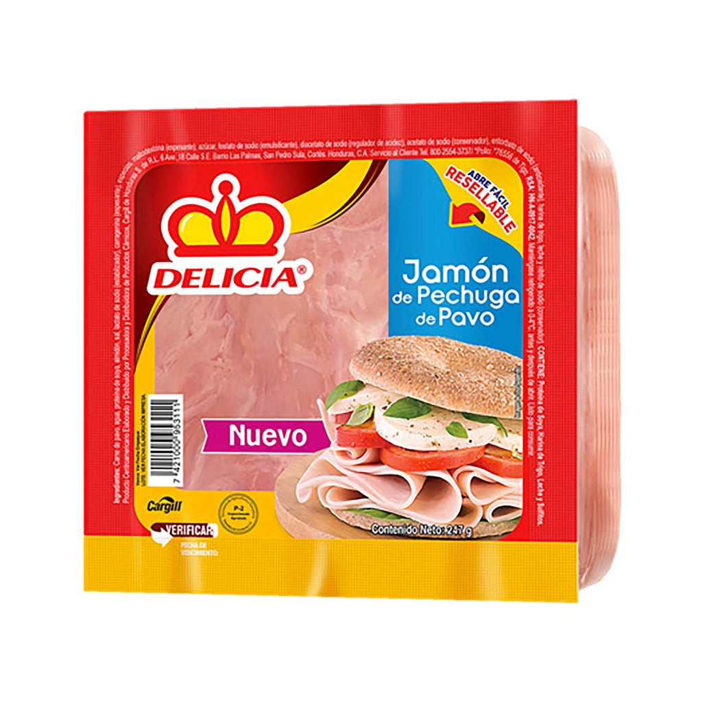 DELICIA Jamon PechugaPavo 247g