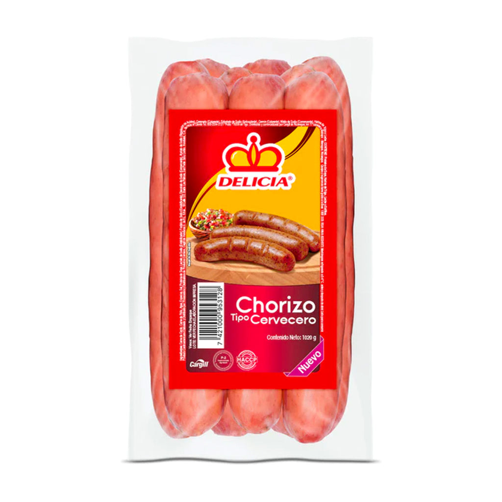 DELICIA ChorizoParilleCervecer328g
