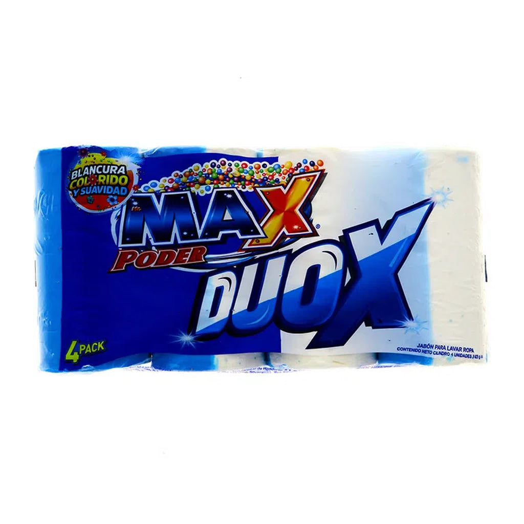 MrMax Jabón Barra Duox Azul 4x400g