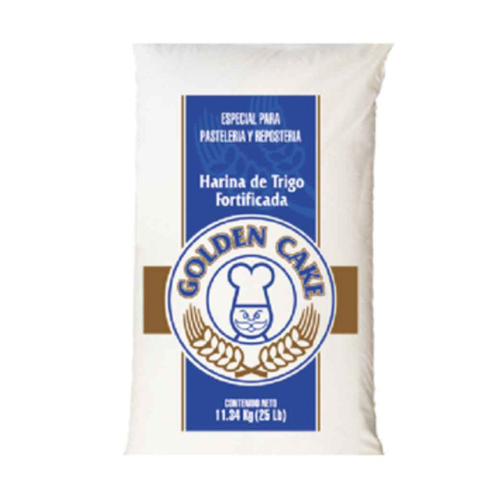 GOLDEN CAKE Harina 25 Lbs
