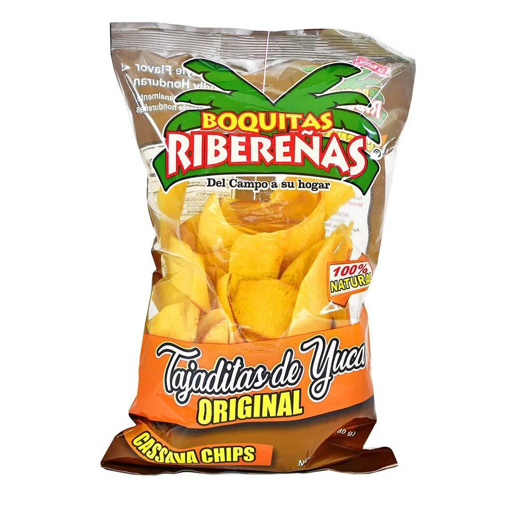 RIBEREÑAS Tajadas Yuca 180g