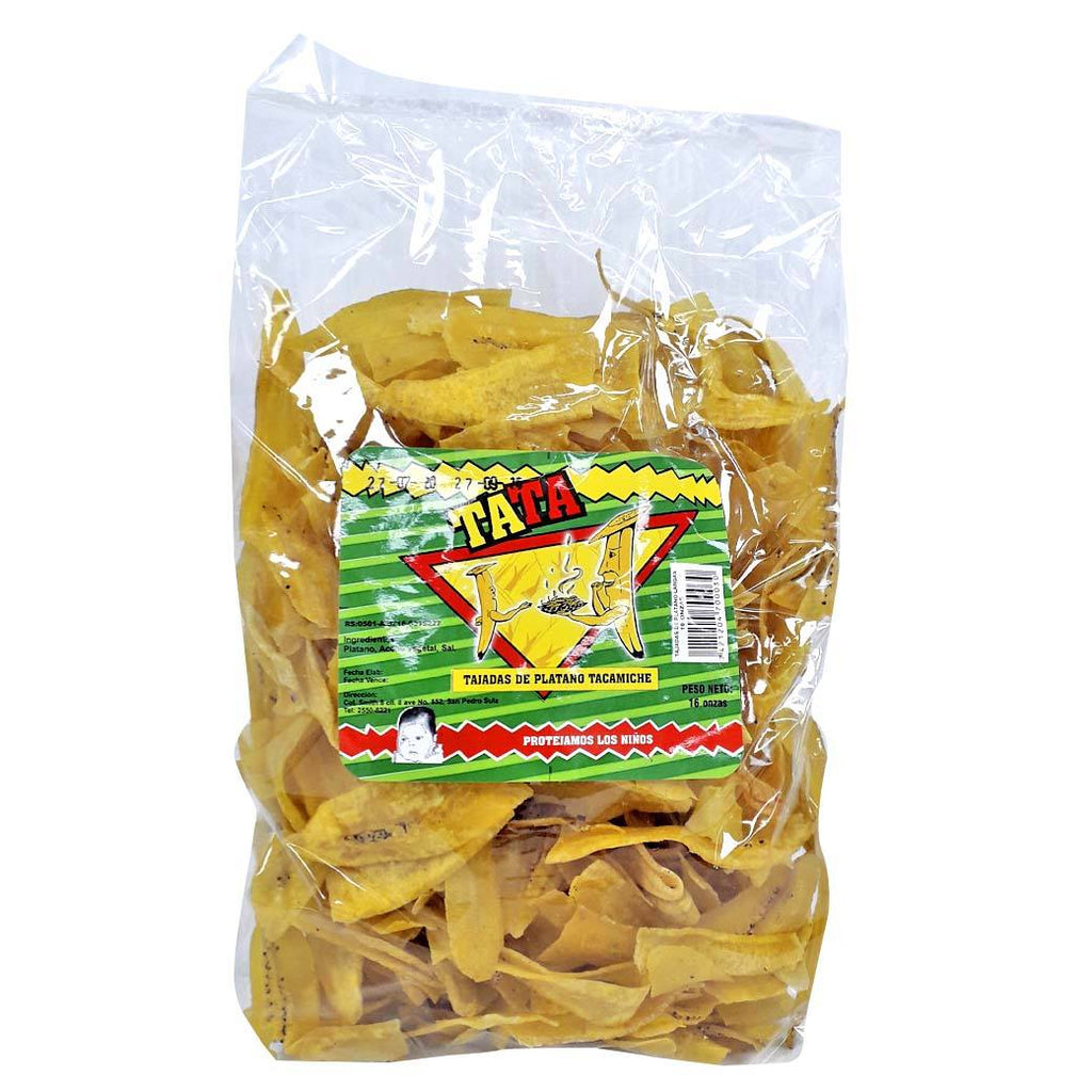 TATA Tajada PlatanoTacamiche  16oz
