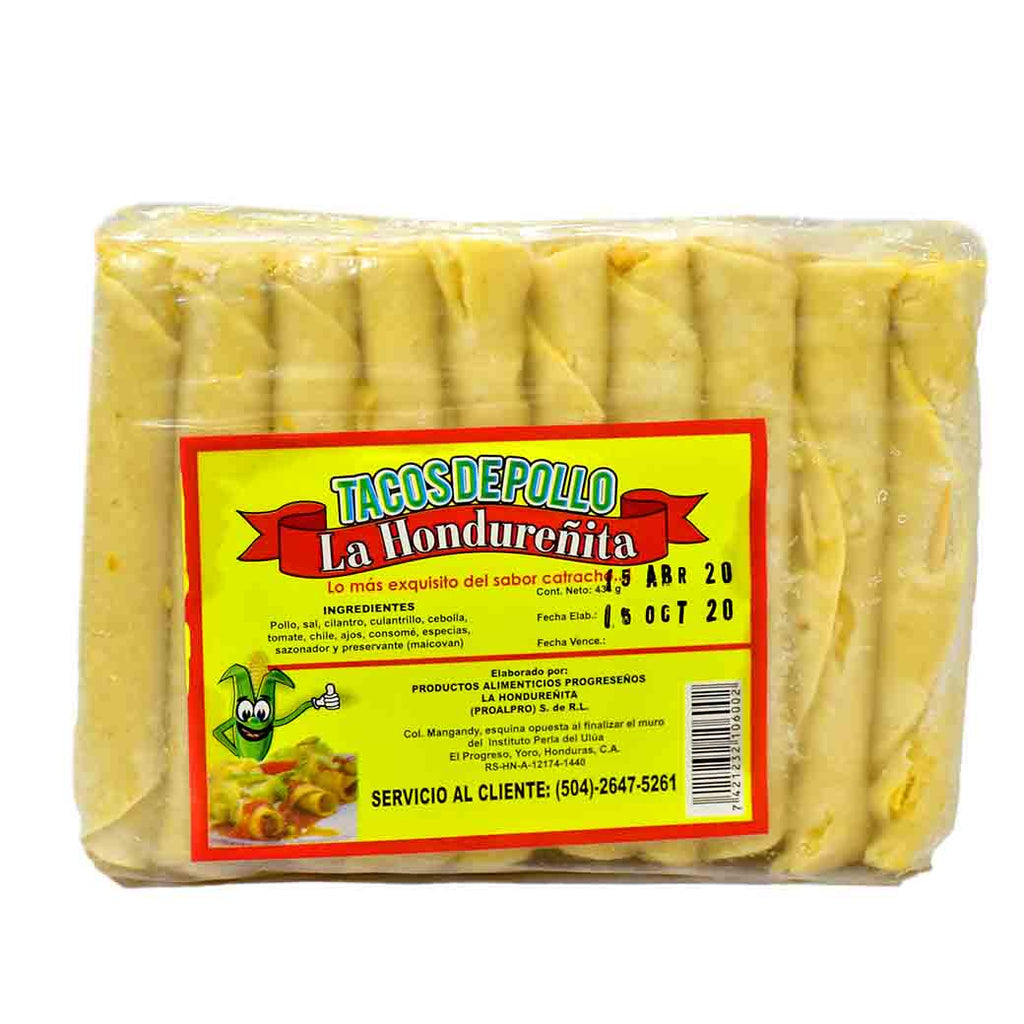 LA HONDUREÑITA MiniTacos 10u