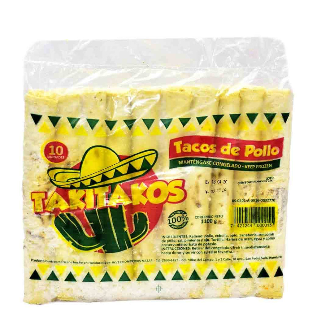 TAQUI TACOS Flauta 10 Unid