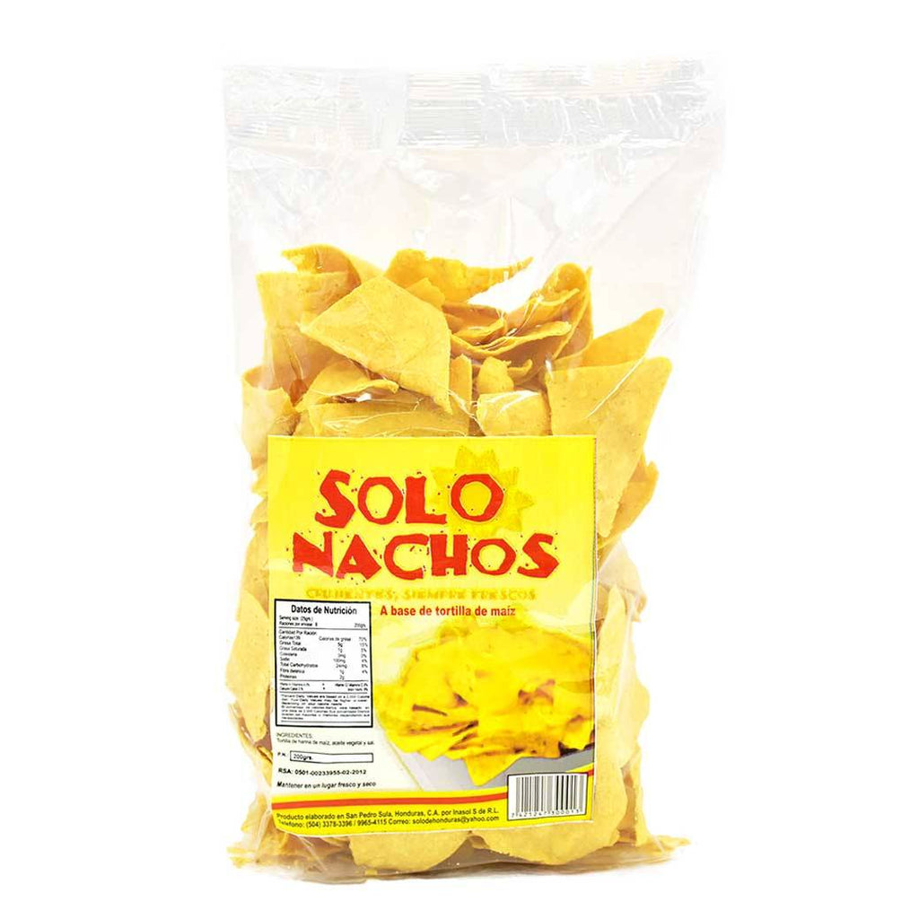 SOLO NACHOS Fajitas Maiz 200gr