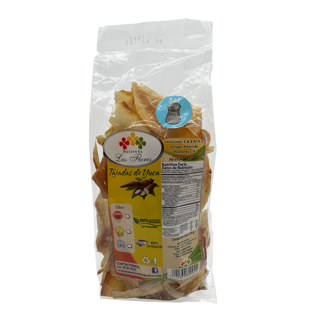 Las Flores Tajada Yuca 170gr
