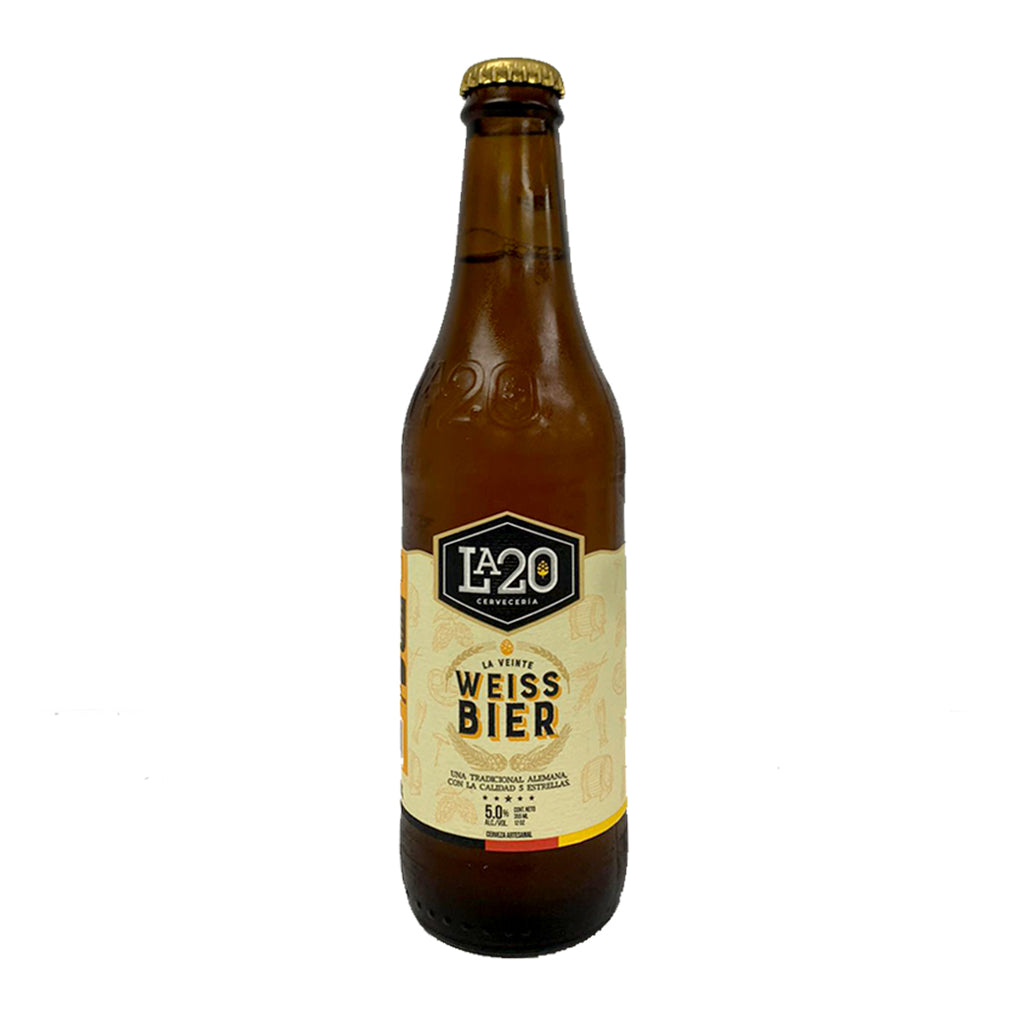 LA20 Cerveza Weissbier 12oz