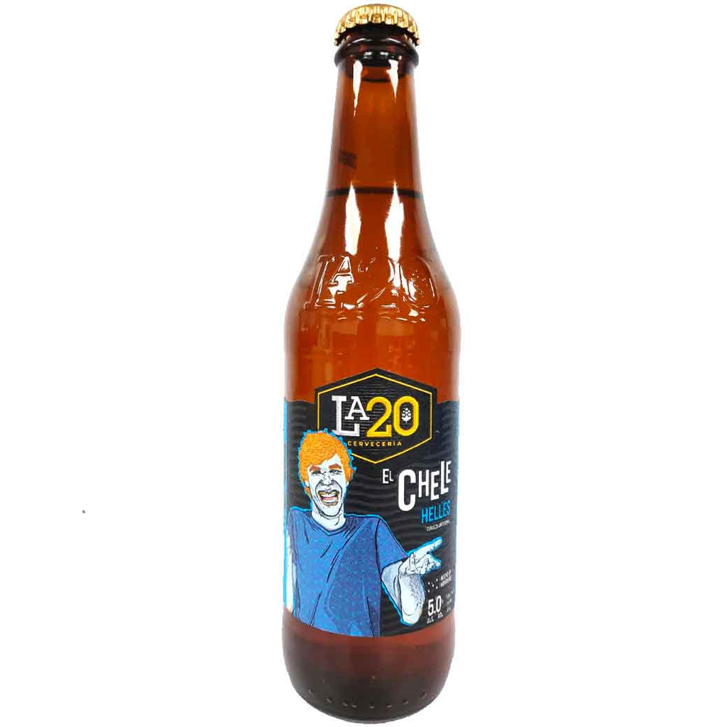 LA20 Cerveza El Chele 12oz